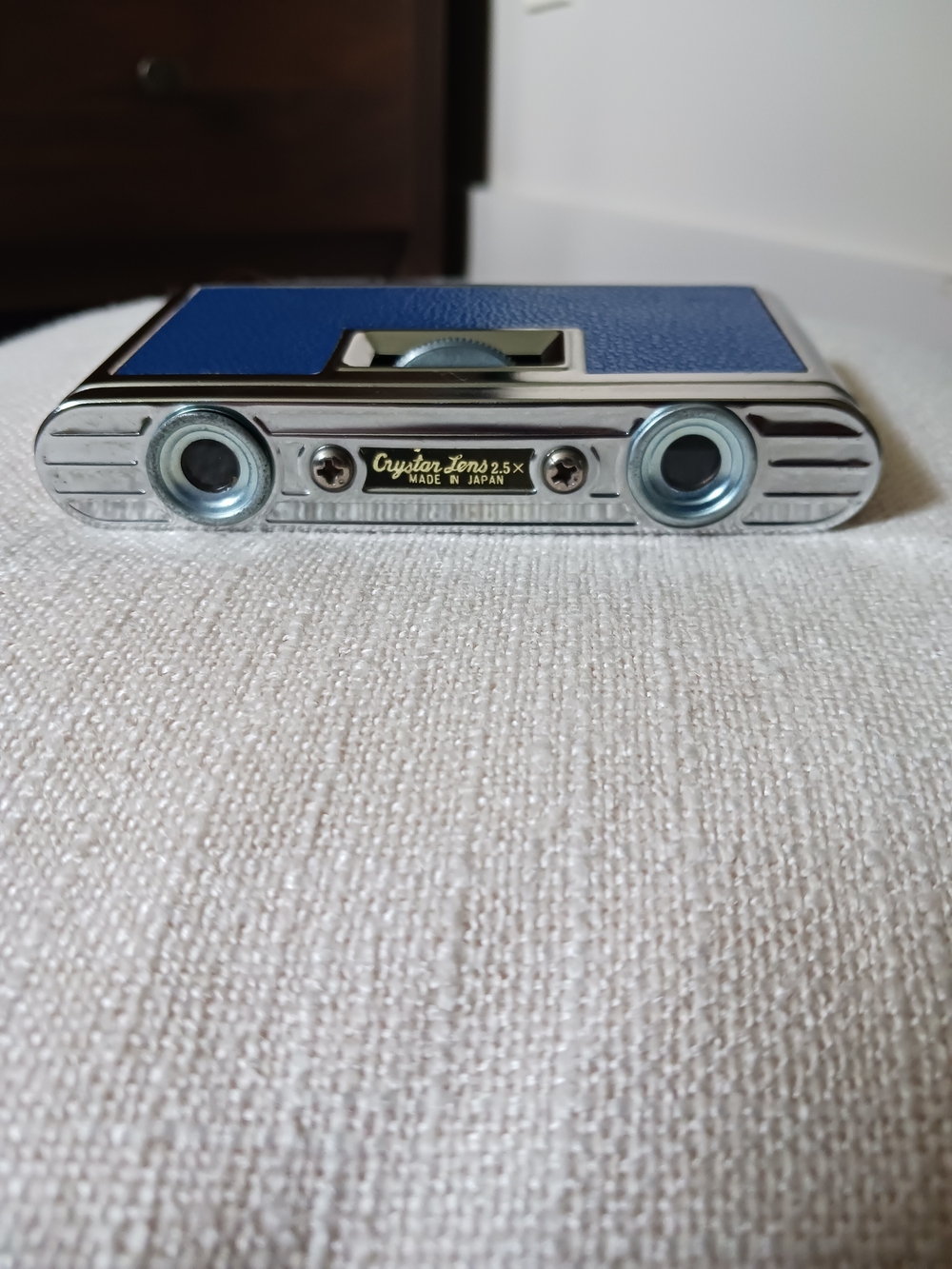 Vintage Crystar Lens 2.5x Pocket Binoculars Opera Glasses
